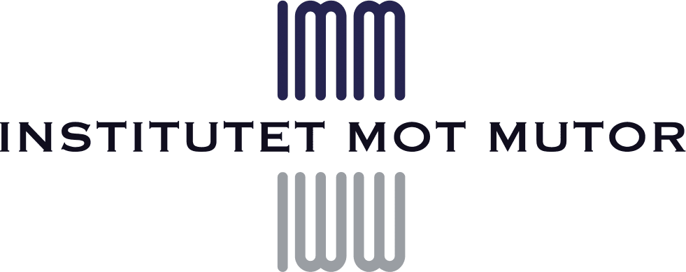 Logga: Institutet mot mutor