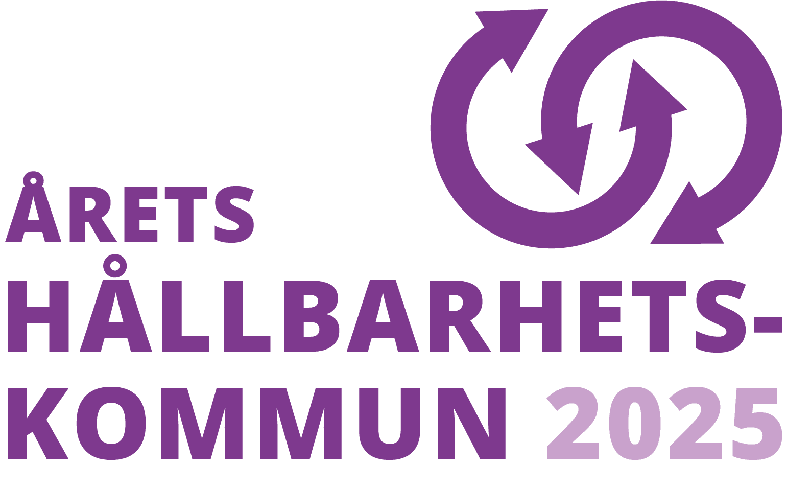 logga årets hållbarhets-kommun 2025