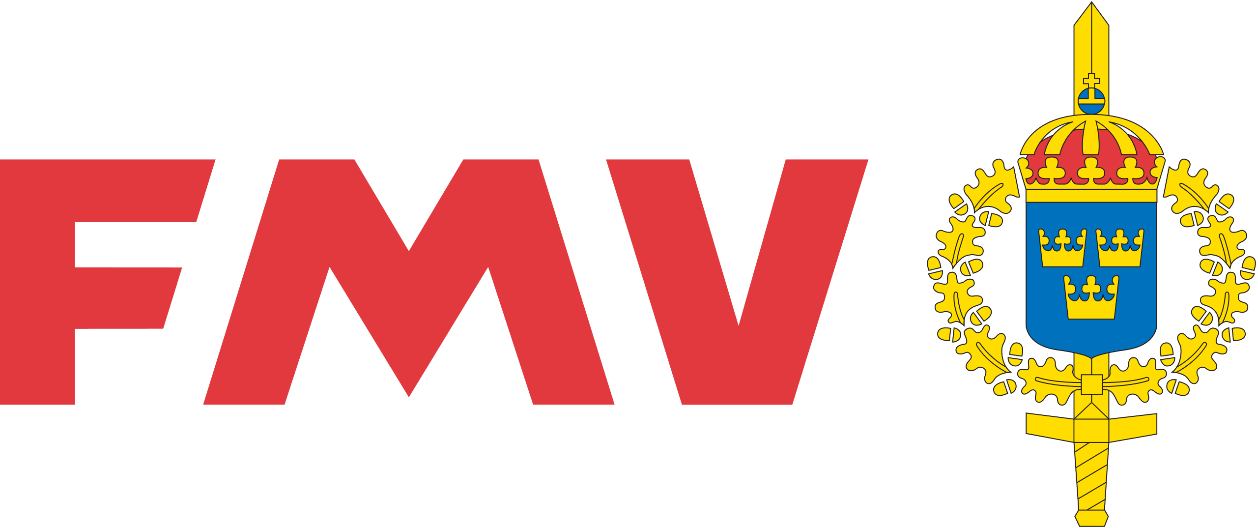 FMV Försvarets Materielverk logga